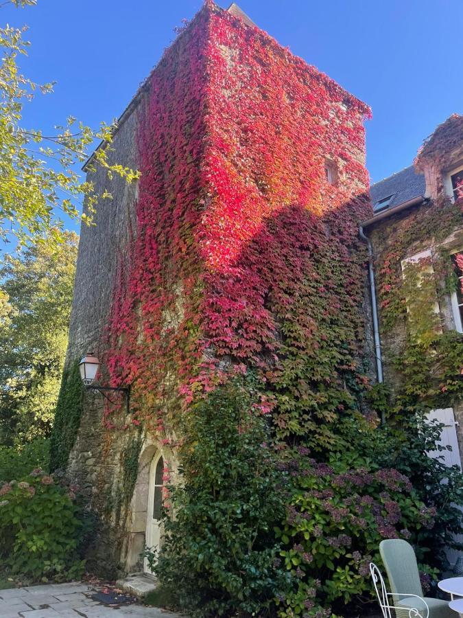 Manoir Du Vau D Arz Gites Et Chambres D Hotes Avec Piscine Malansac ภายนอก รูปภาพ